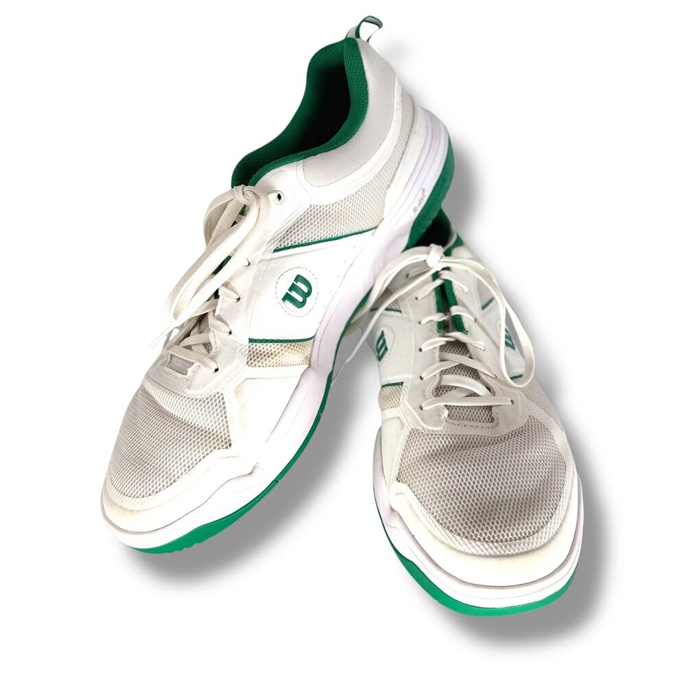 Wilson Pickle Pro Pickleball Shoes Bosphorous Green White Men's Size 13